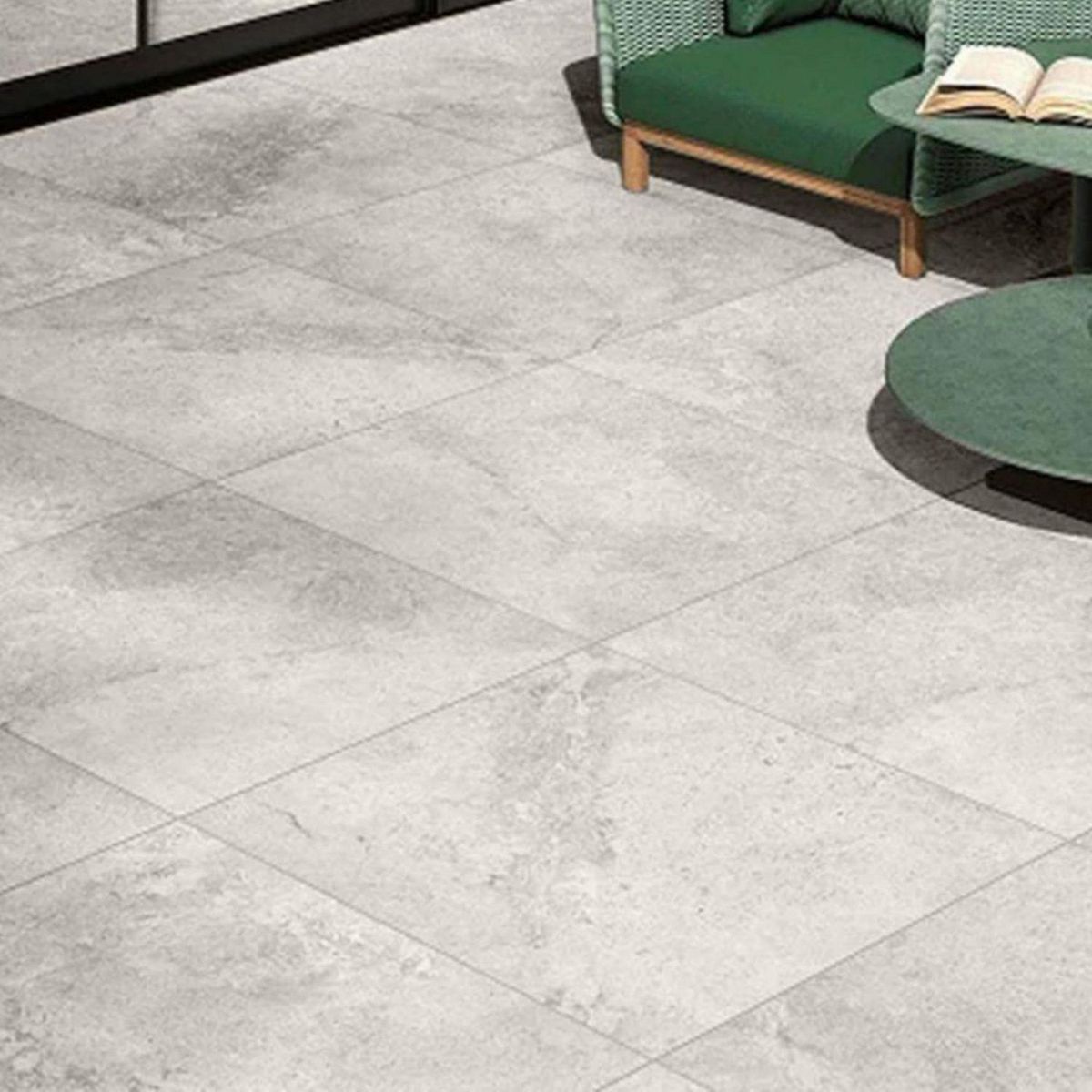 KLIPEN - Porcelanato Gris Cementicio 60x60cm 1.44m2 Always