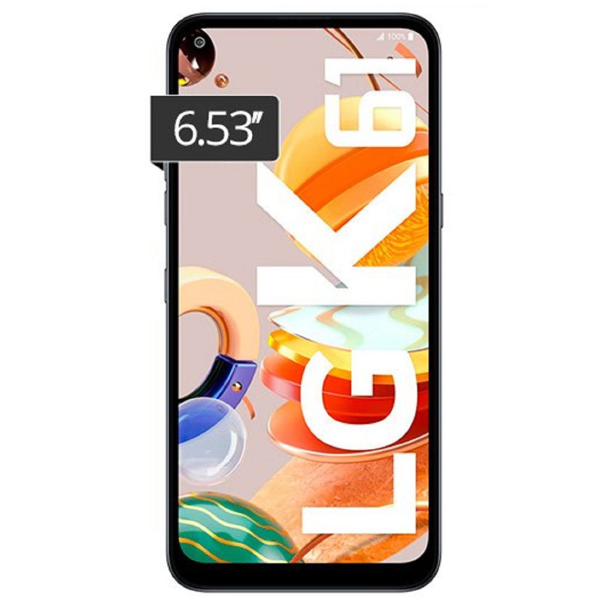 LG - Lg K61 Dual Sim 6.5" 128GB White