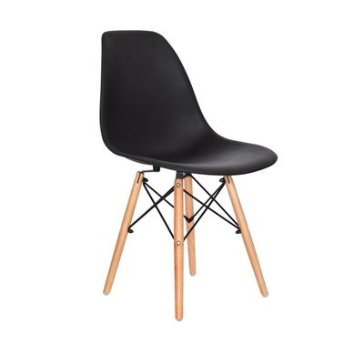 Silla de Comedor Eames Negro