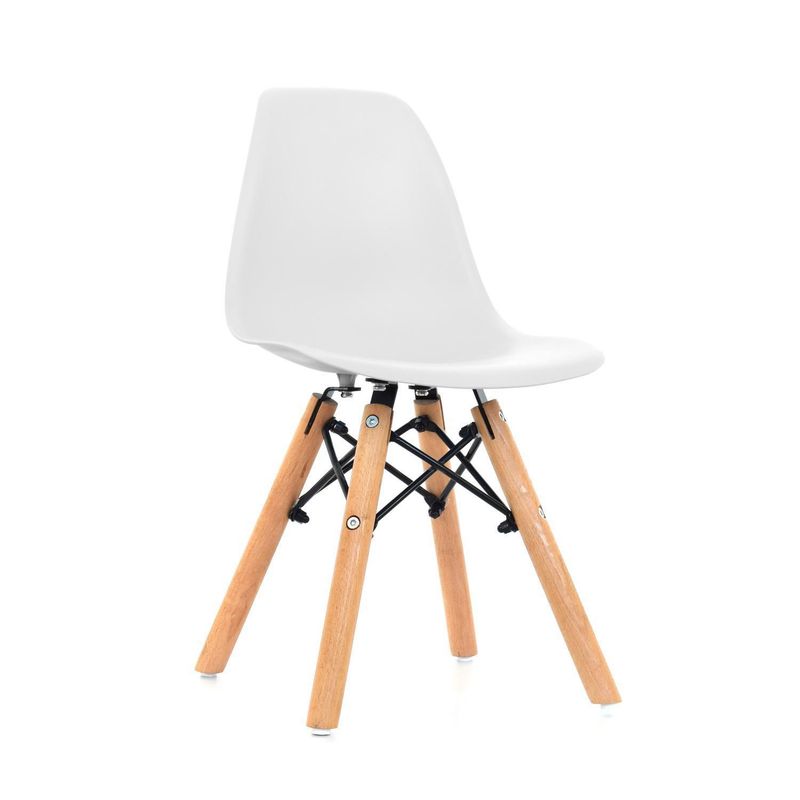 BONNO - Silla Fija para Niños Eames Blanca