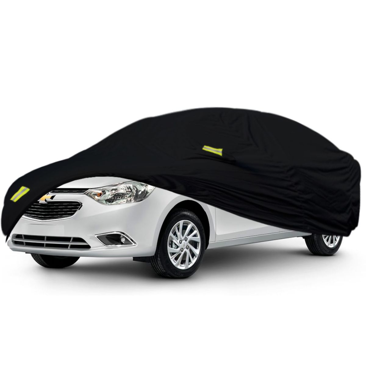 TECGO - Cobertor Funda Para Auto Chevrolet Aveo Negro
