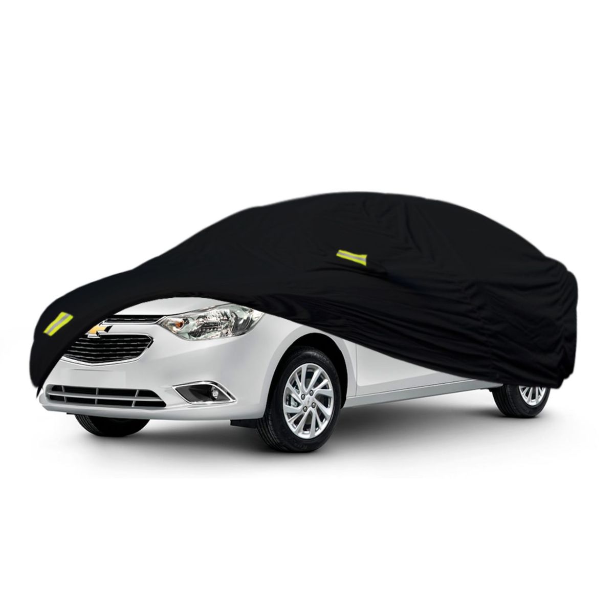 TECGO - Cobertor Funda Para Auto Chevrolet Aveo Negro