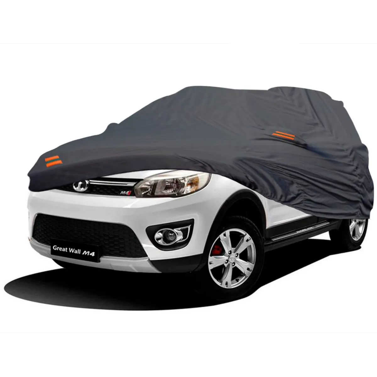 TECGO - Cobertor Funda Para Auto Great Wall M4 Gris