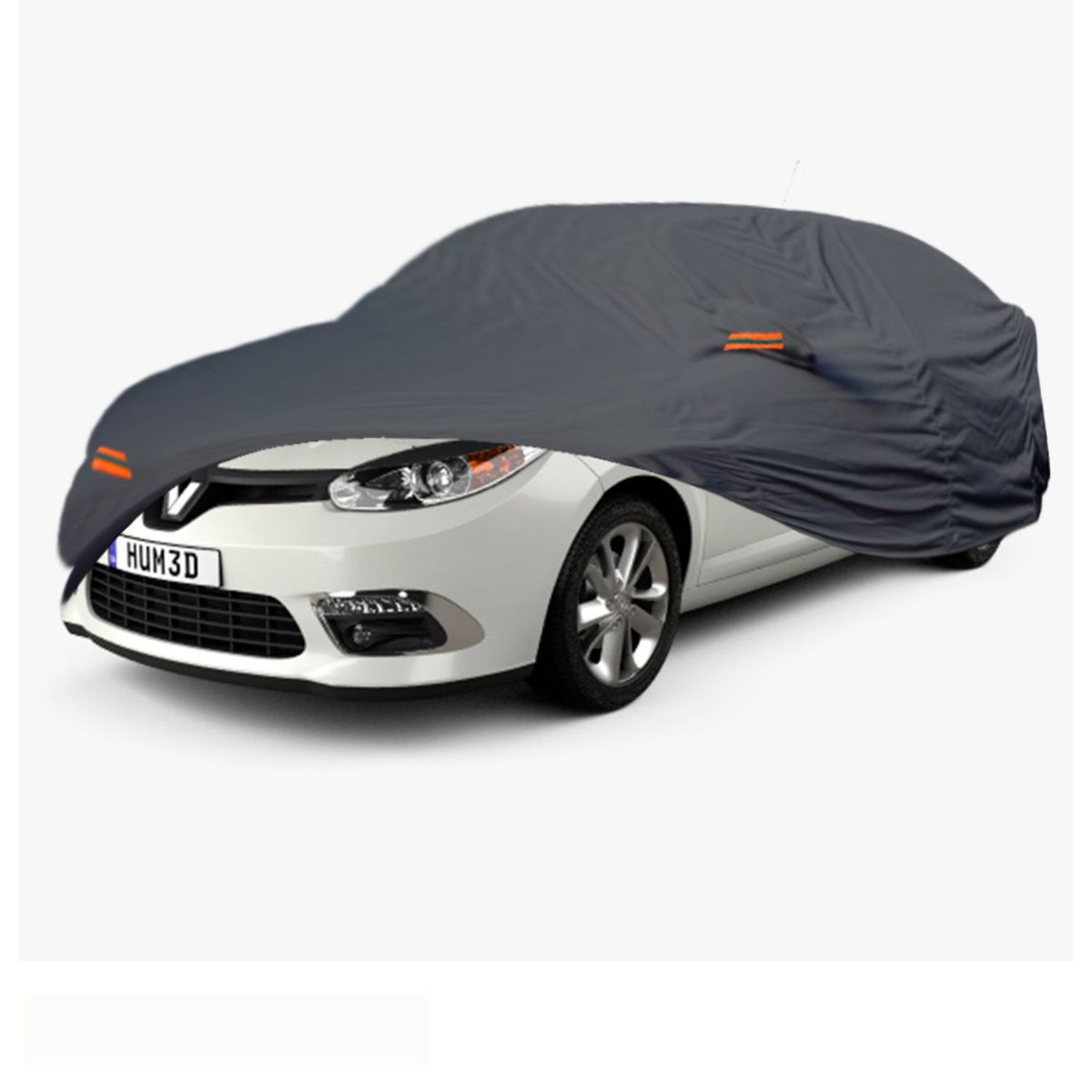 TECGO - Cobertor Funda Para Auto Renault Fluence Gris