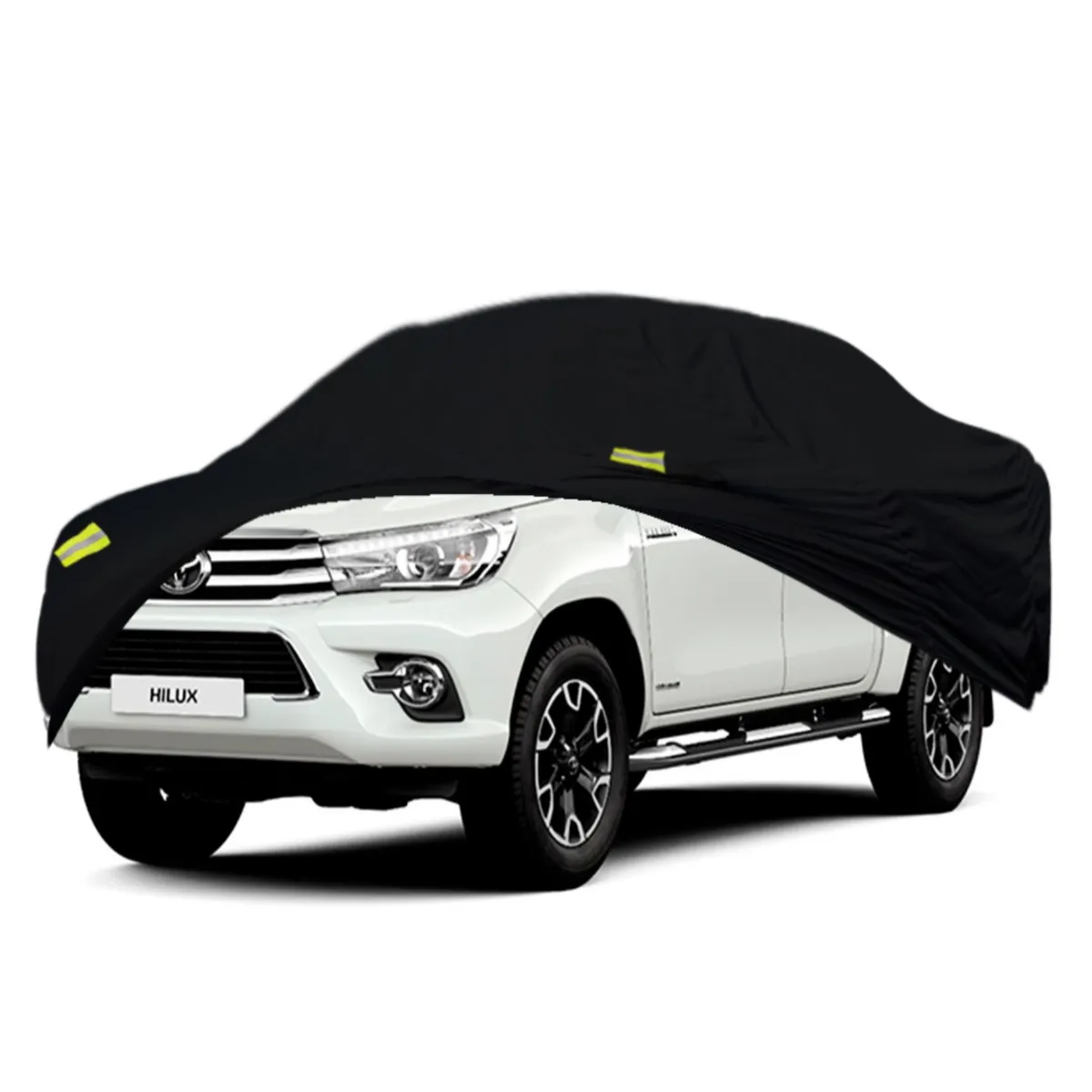 TECGO - Cobertor Funda Para Auto Toyota Hilux Negro