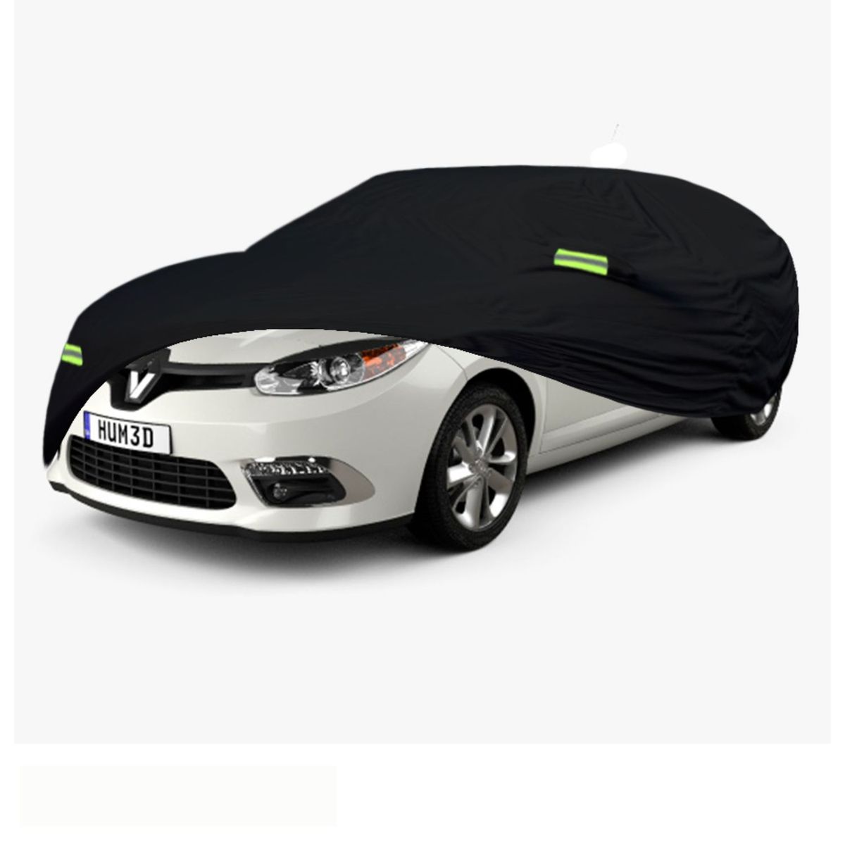 TECGO - Cobertor Funda Para Auto Renault Fluence Negro