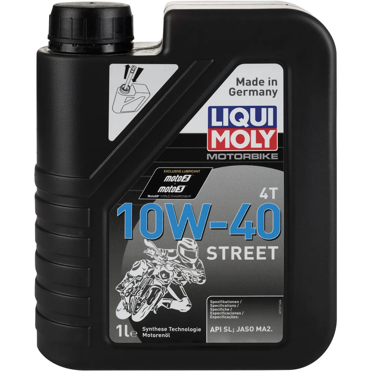 LIQUI MOLY - Aceite de Motor 10W-40 para Motos Liqui Moly