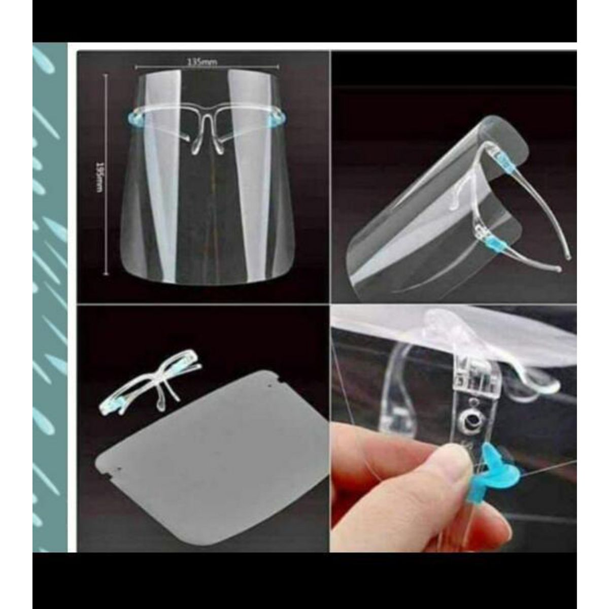  - Protector Facial con Lente