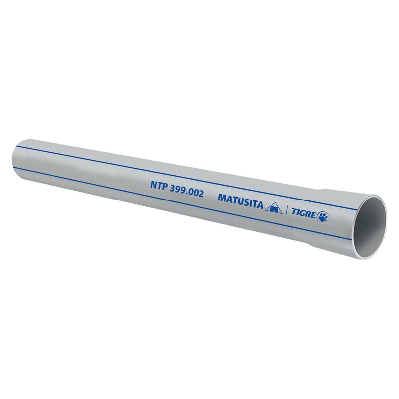 MATUSITA TIGRE - Tubo Agua PVC 1/2" x 1 m Matusita SP