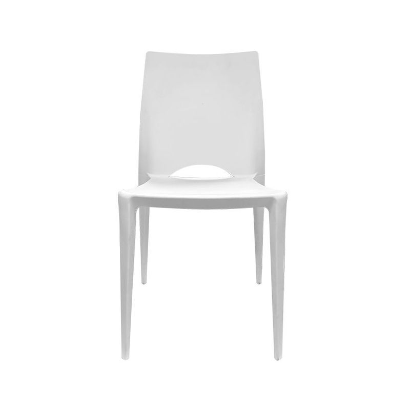 ZIYAZ - Silla Londena Blanco 84x47cm