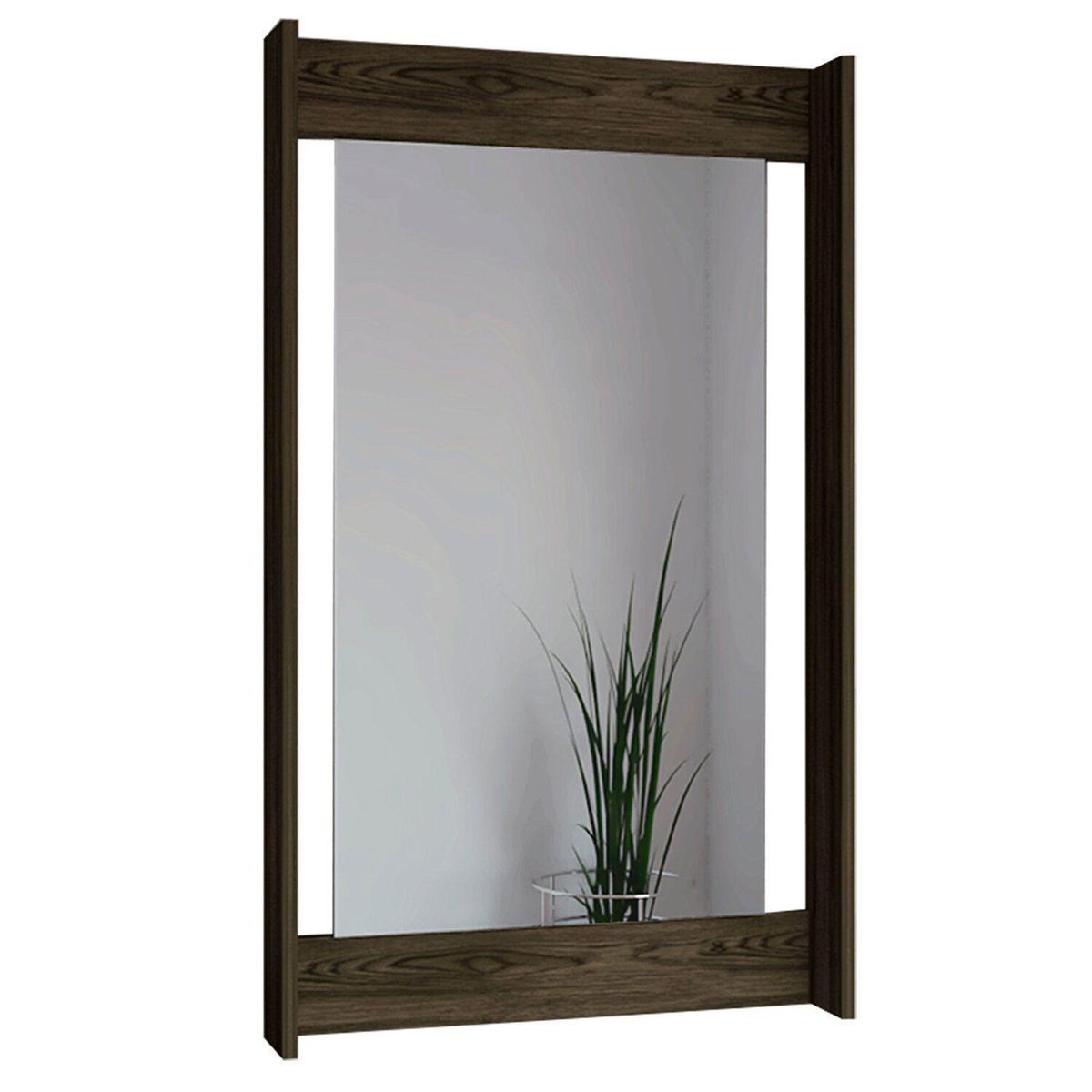 TUHOME - Espejo Decorativo Rectangular Scala Art Z Coñac 60x100cm