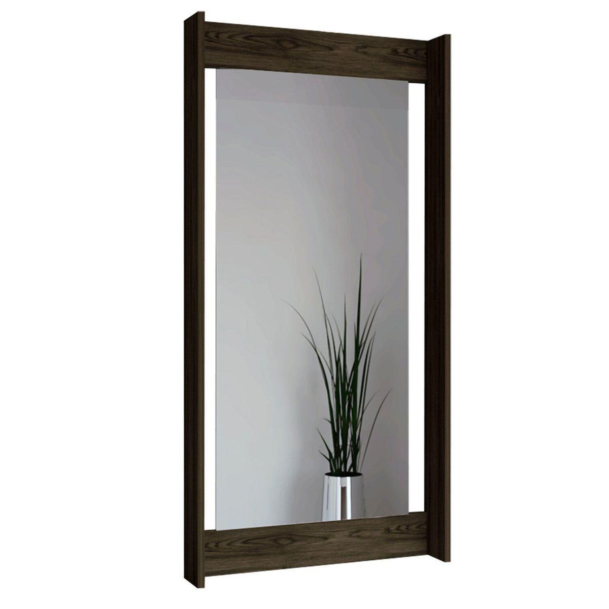 TUHOME - Espejo Decorativo Rectangular Scala Art Z Coñac 60x120cm