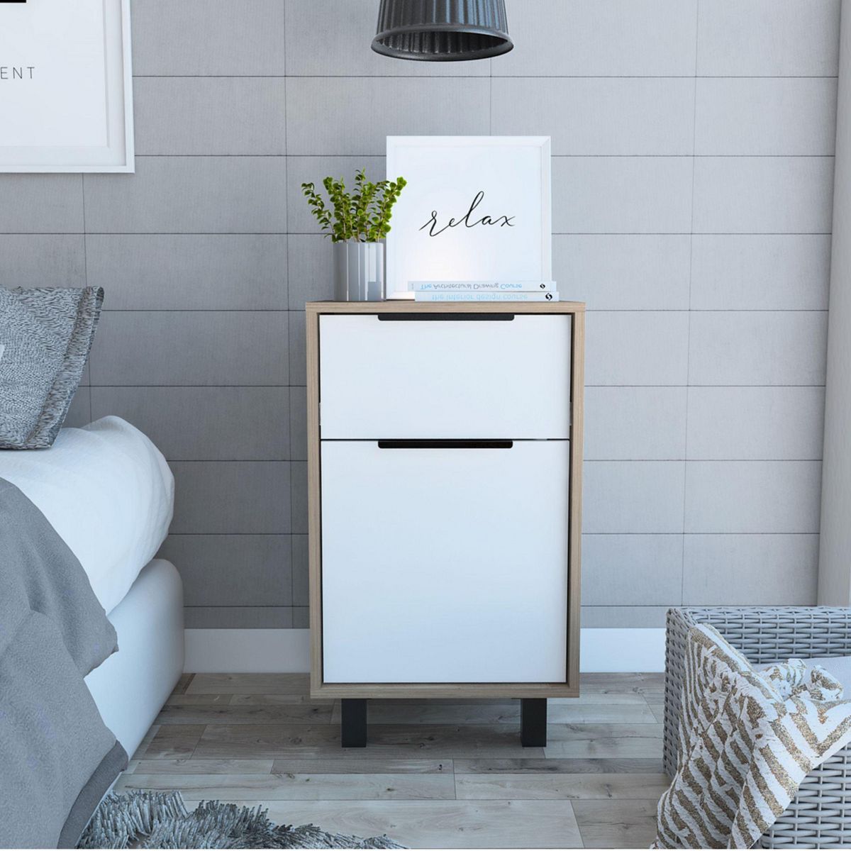 TUHOME - Velador 1 Cajón Kaia Z-41