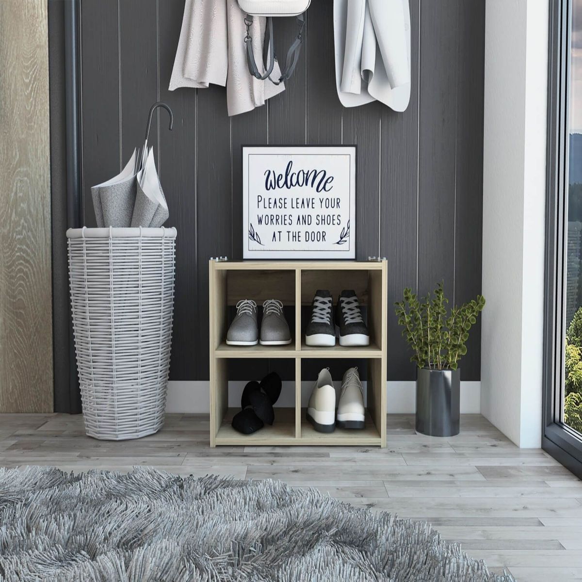 TUHOME - Zapatero 2 Niveles Connect