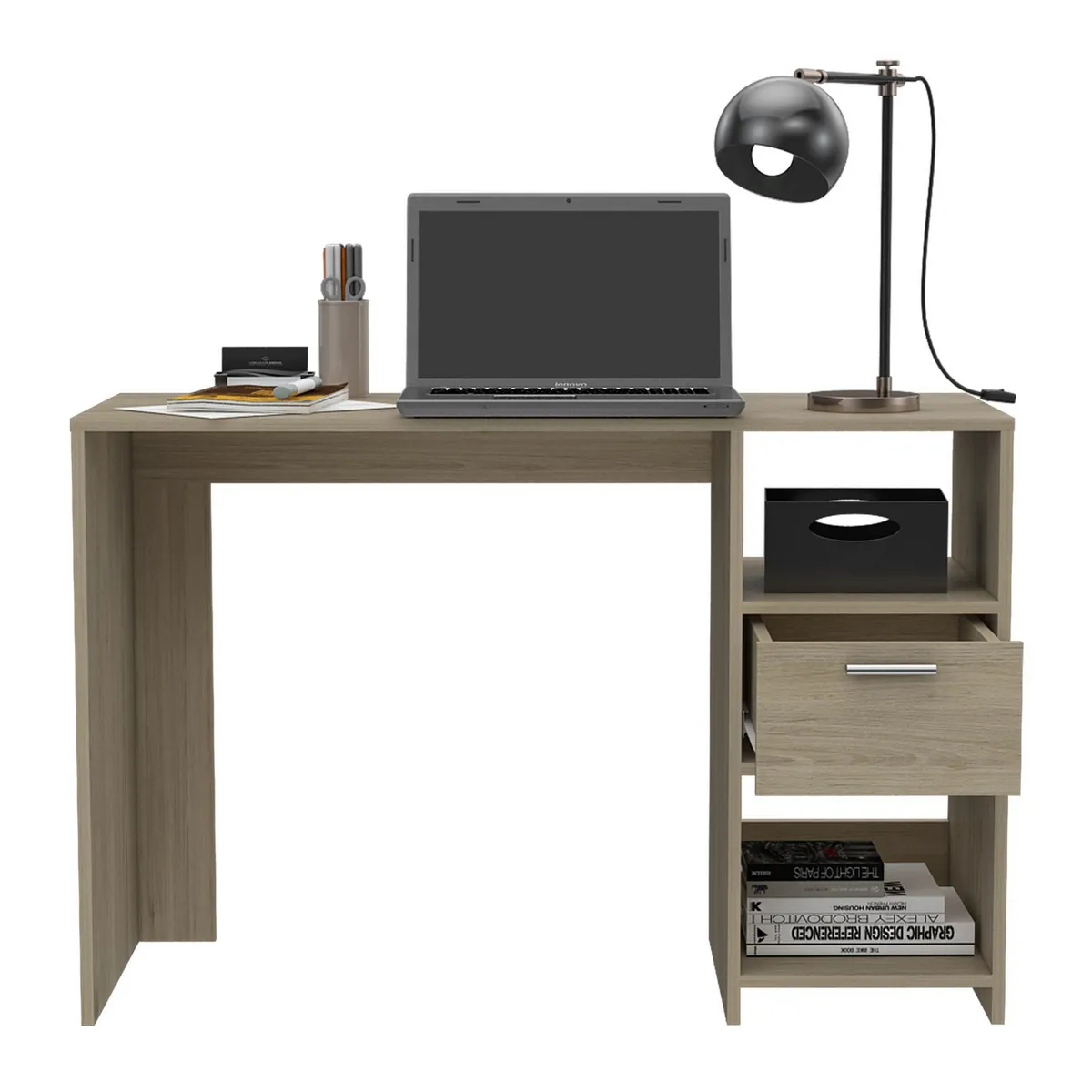 TUHOME - Escritorio Rovere Melamina Office 12