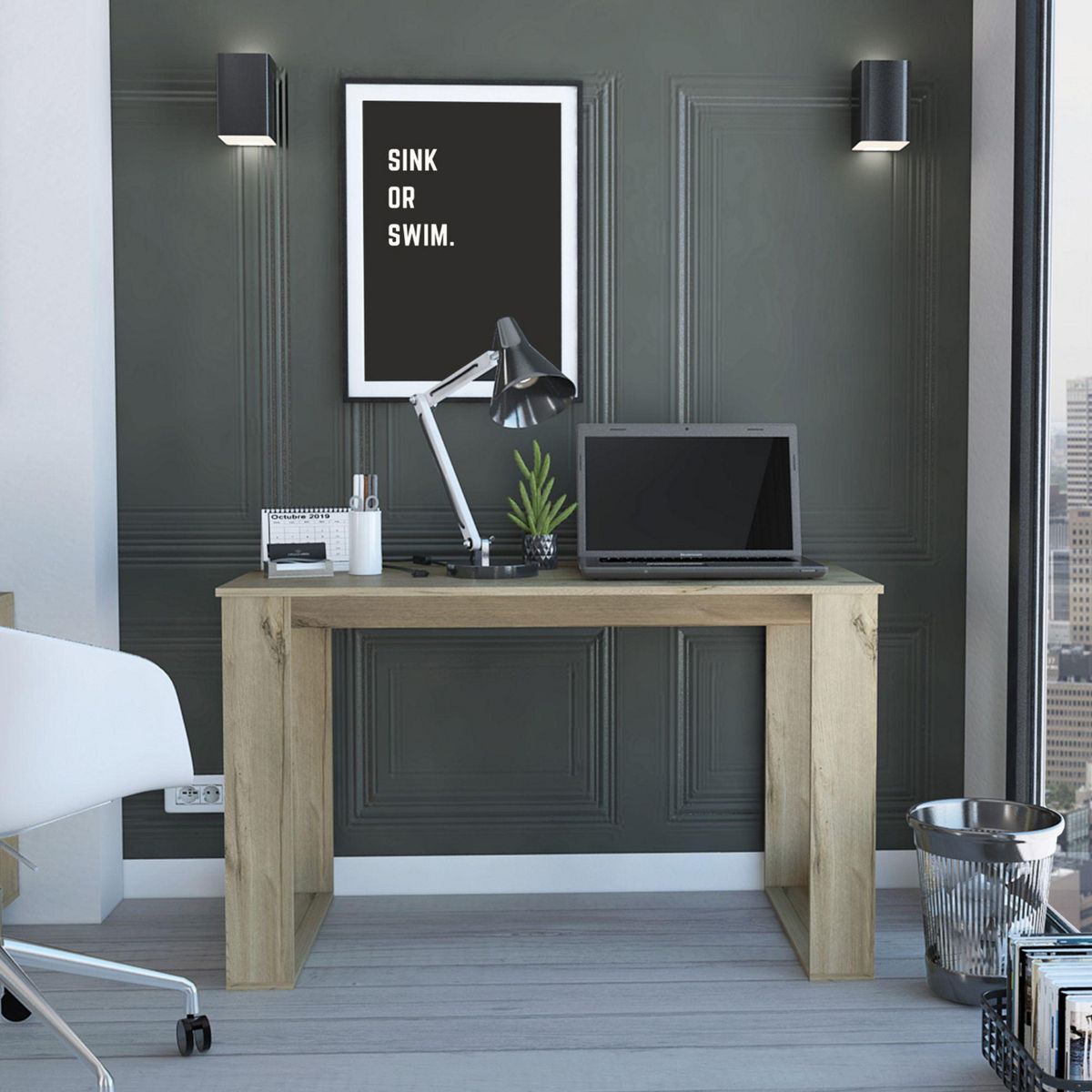 TUHOME - Escritorio Duna Melamina Oviedo