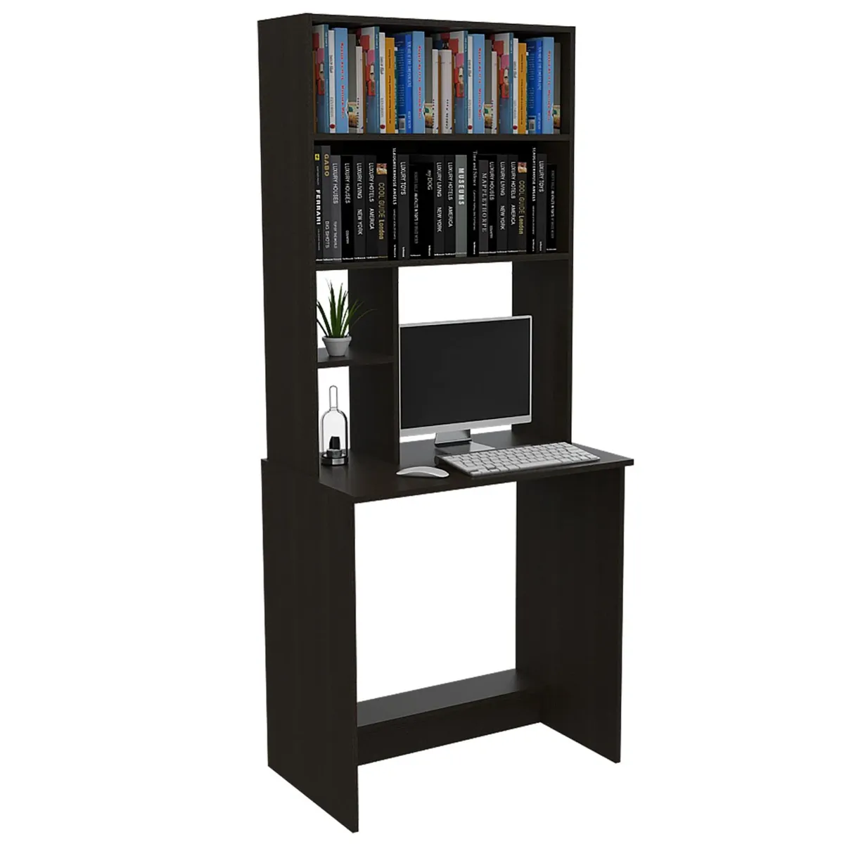 TUHOME - Escritorio Negro Melamina Office 15