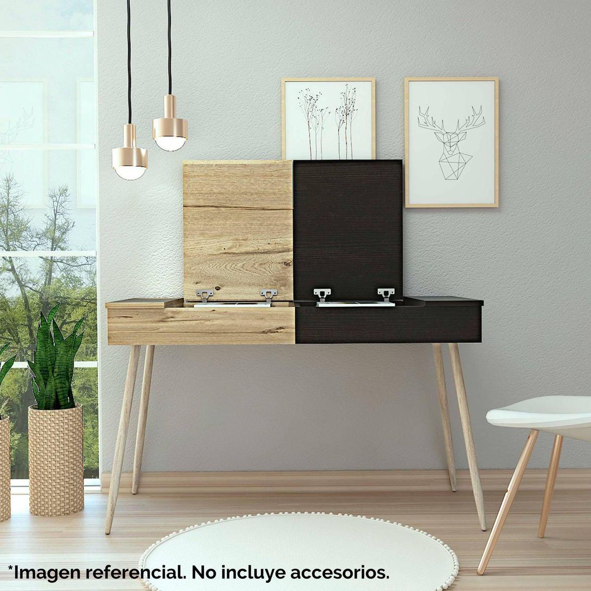 TUHOME - Escritorio Duna Melamina Dubai