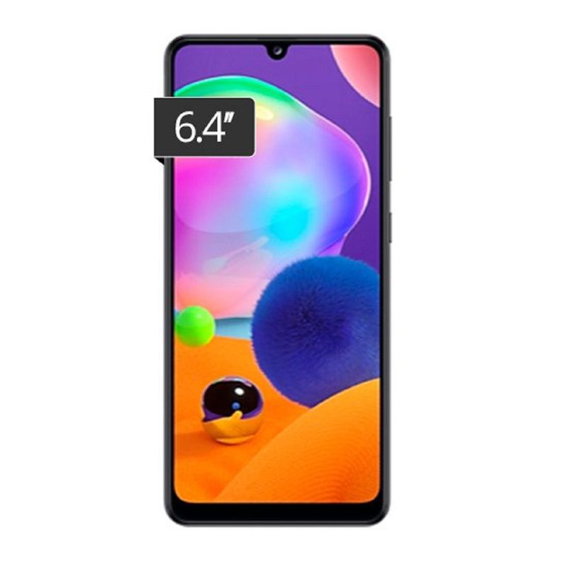 SAMSUNG - Samsung Galaxy A31 64GB 4GB 48MP 20MP Negro + Powerbank
