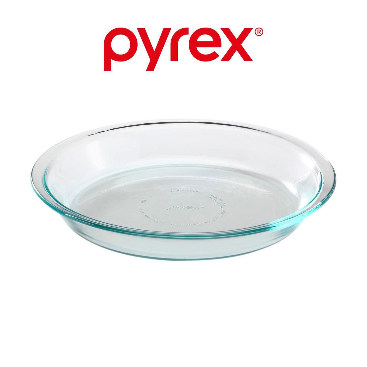  - Plato Pie Transparente 9''