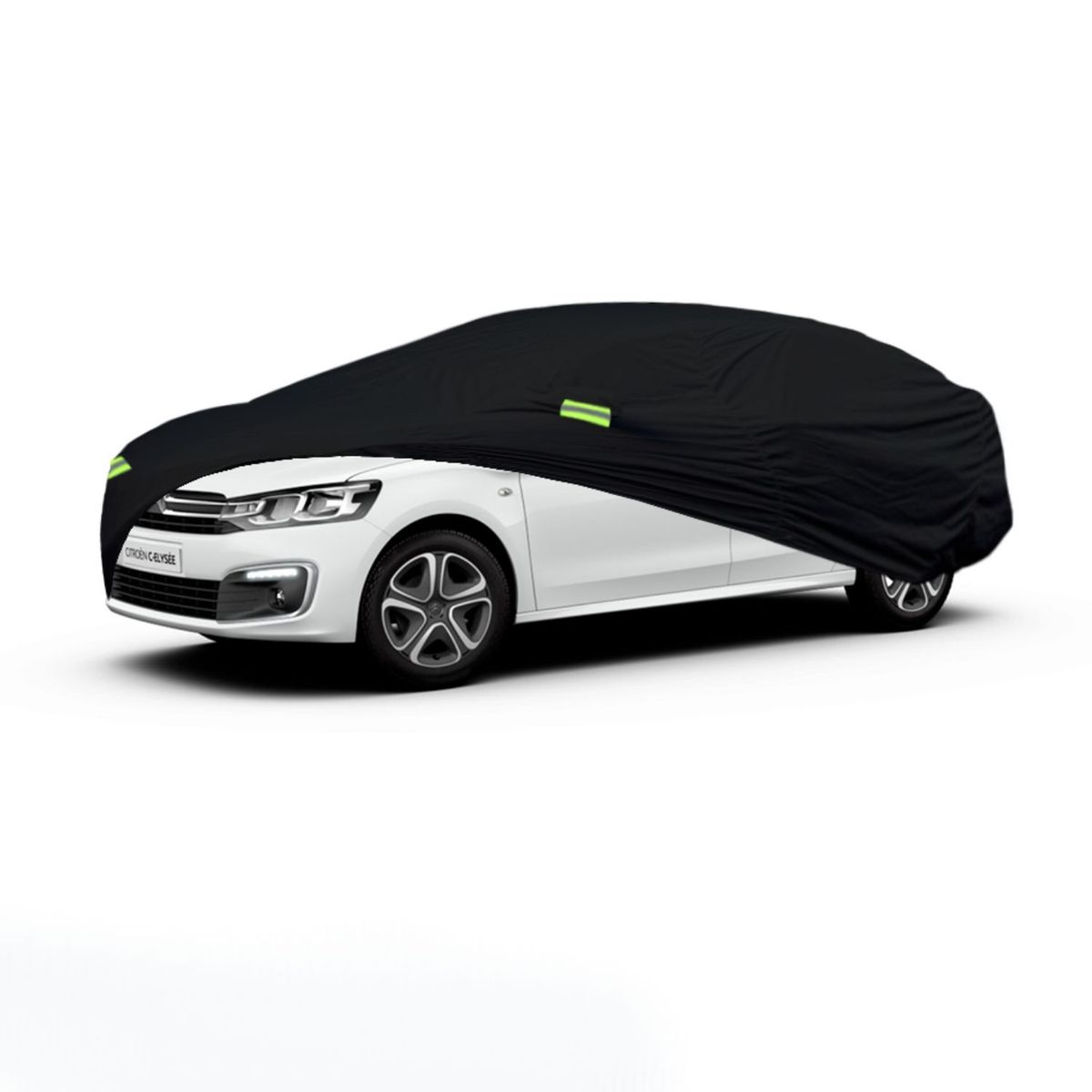 TECGO - Cobertor Funda Para Auto Citroen Elysee Negro