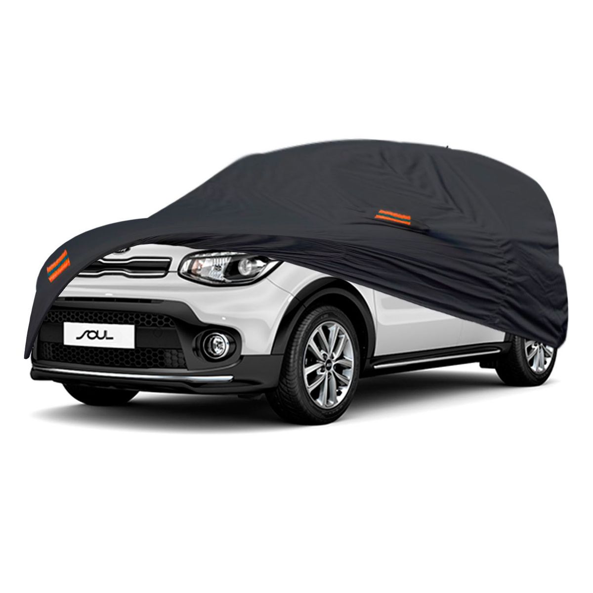 TECGO - Cobertor Funda Para Auto Kia Soul Gris