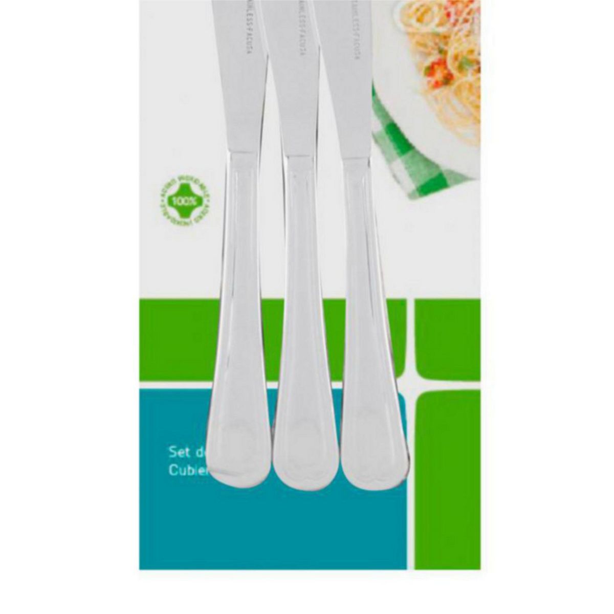 FACUSA - Blister x2 Cuchillos de Mesa