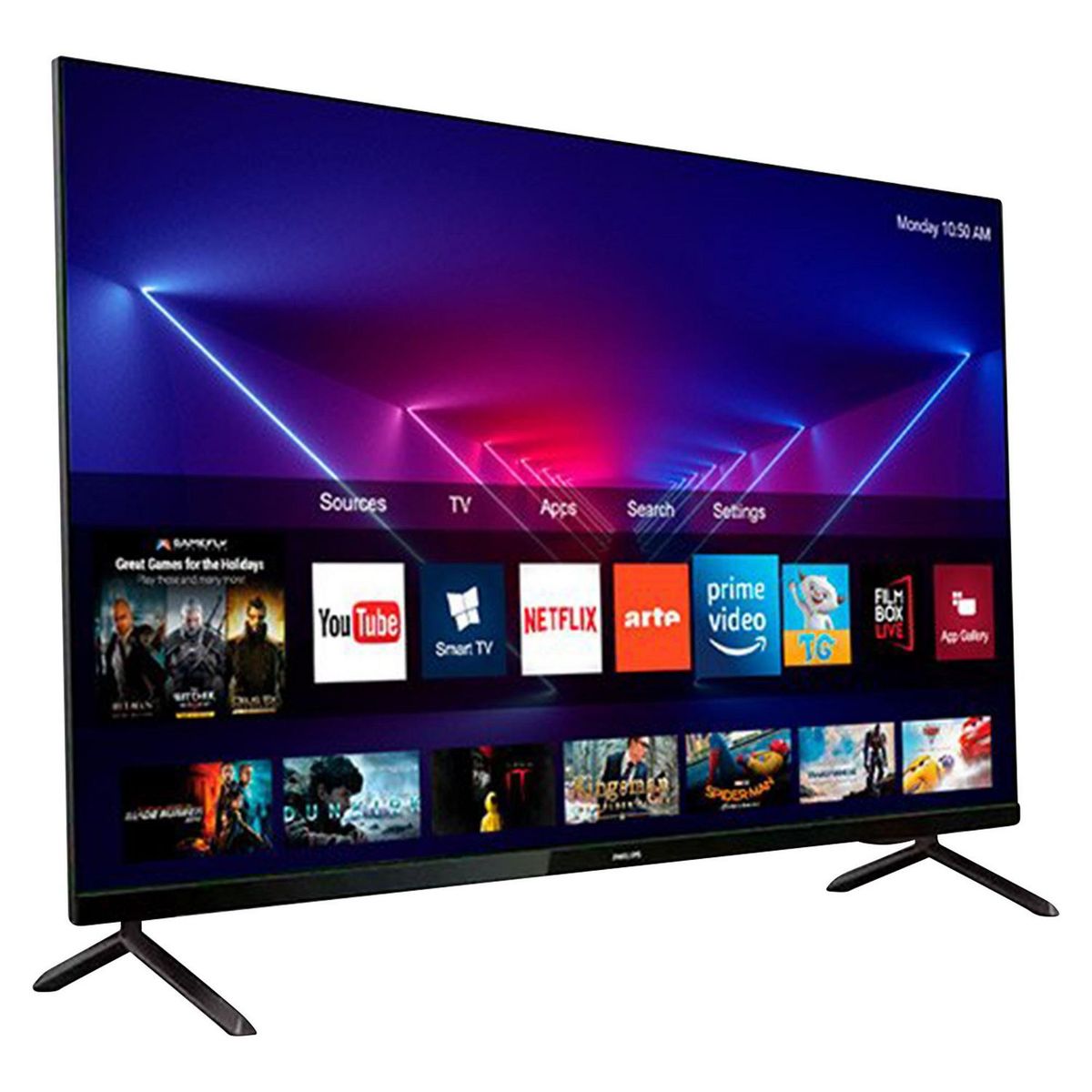 PHILIPS - Televisor Philips Smart TV 43" Full HD Borderless 43PFD6825