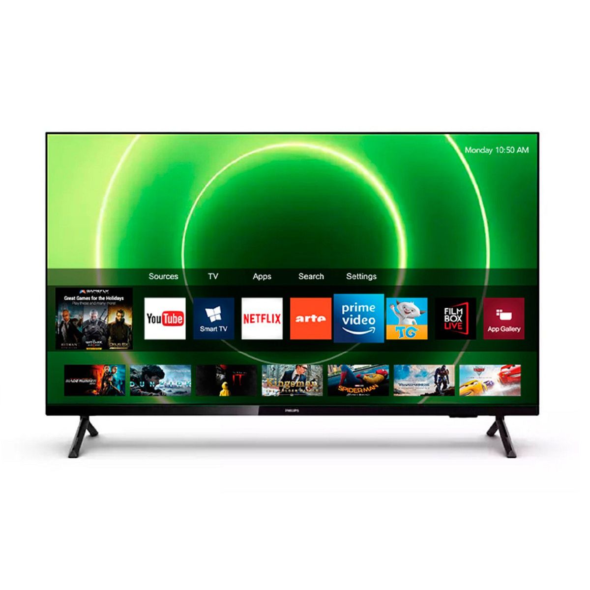 PHILIPS - Televisor LED Smart TV HD 32" 32PHD6825