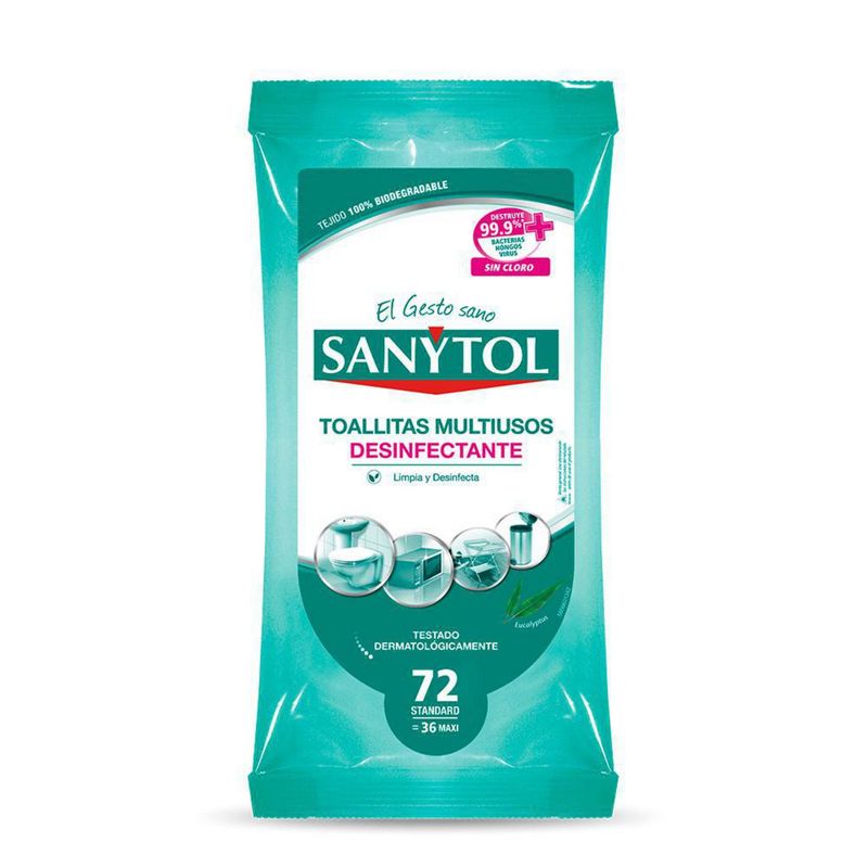 SANYTOL - Aerosol Sanytol Montañas + Toallitas Húmedas