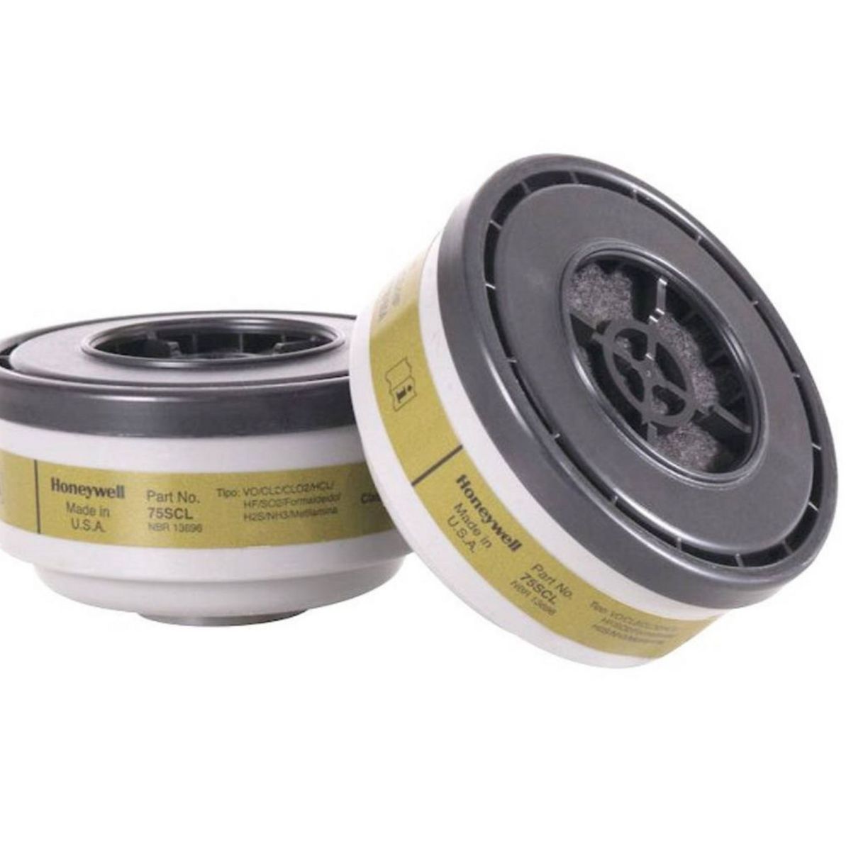 HONEYWELL - Cartucho North Serie N Multigas Pack x 2 unid.