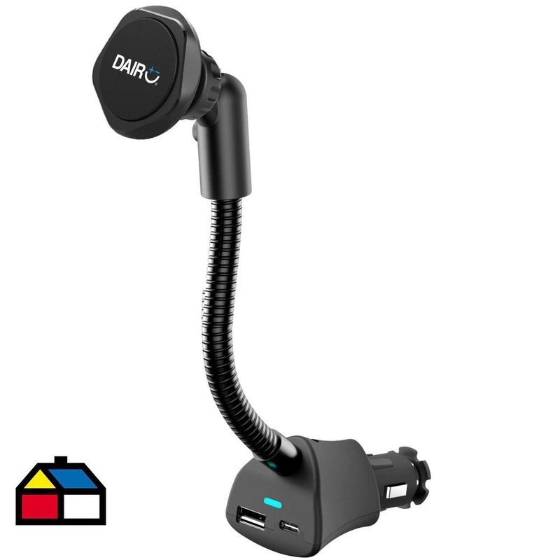 DAIRU - Porta Celular para Auto Magnético con Carga Rápida