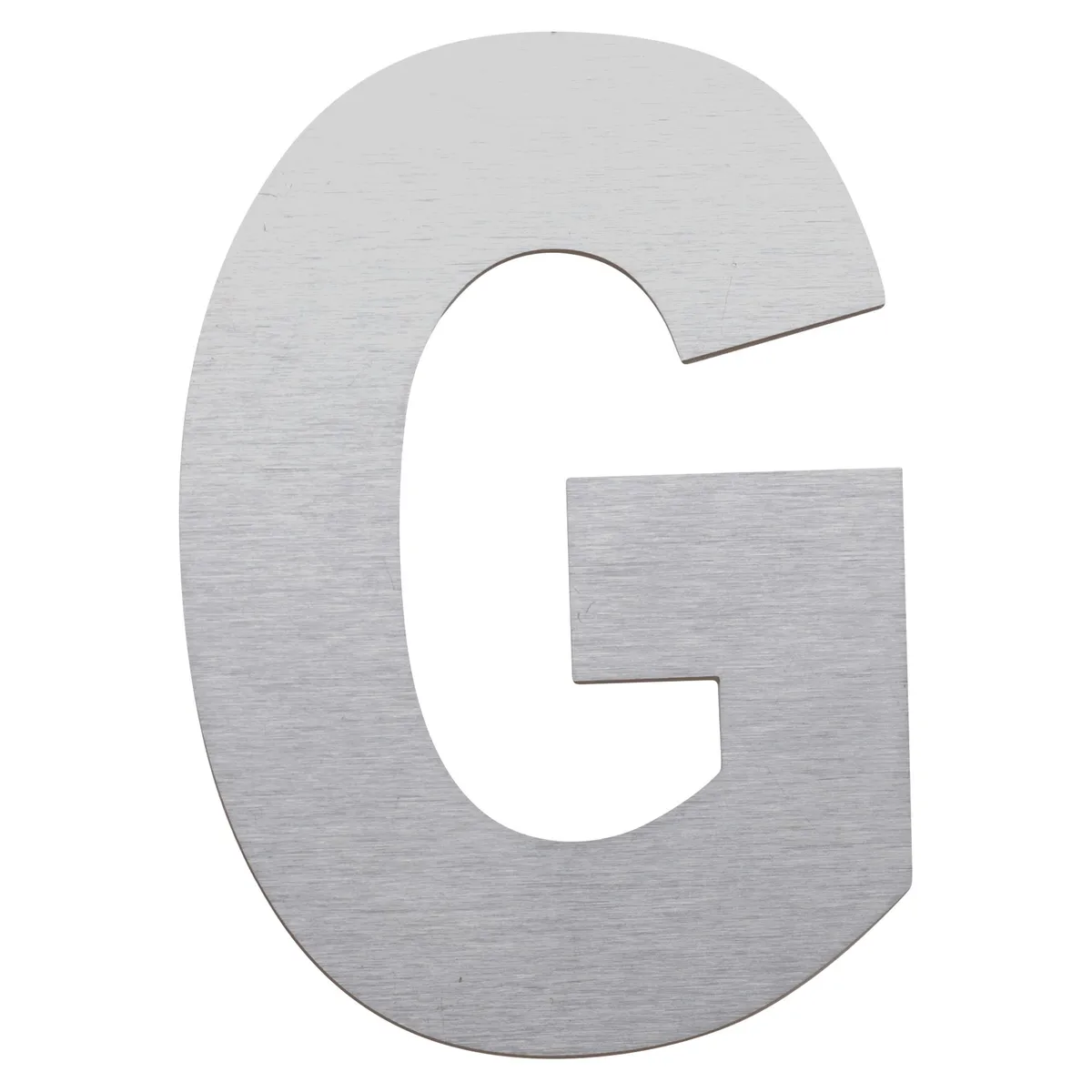 FIXSER - Letra G Metálica Negro