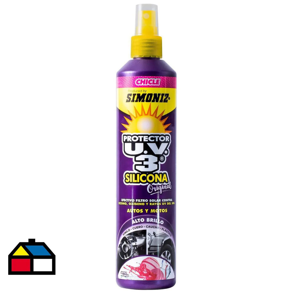 SIMONIZ - Silicona Protectora UV3 SIMONIZ Chicle 300ml