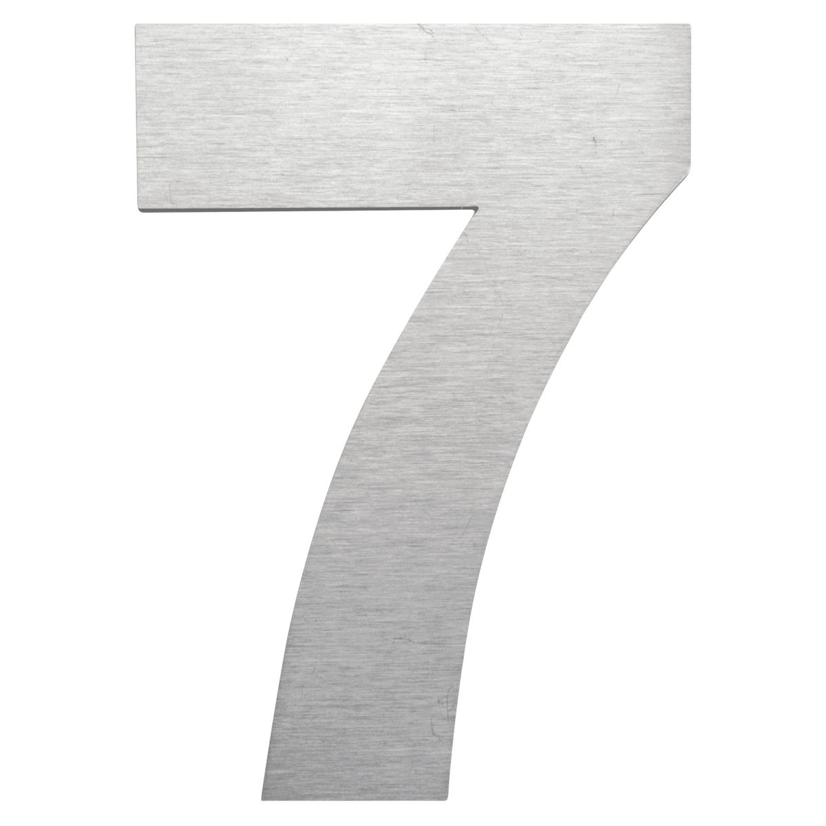 FIXSER - Número 7 Metálico Negro