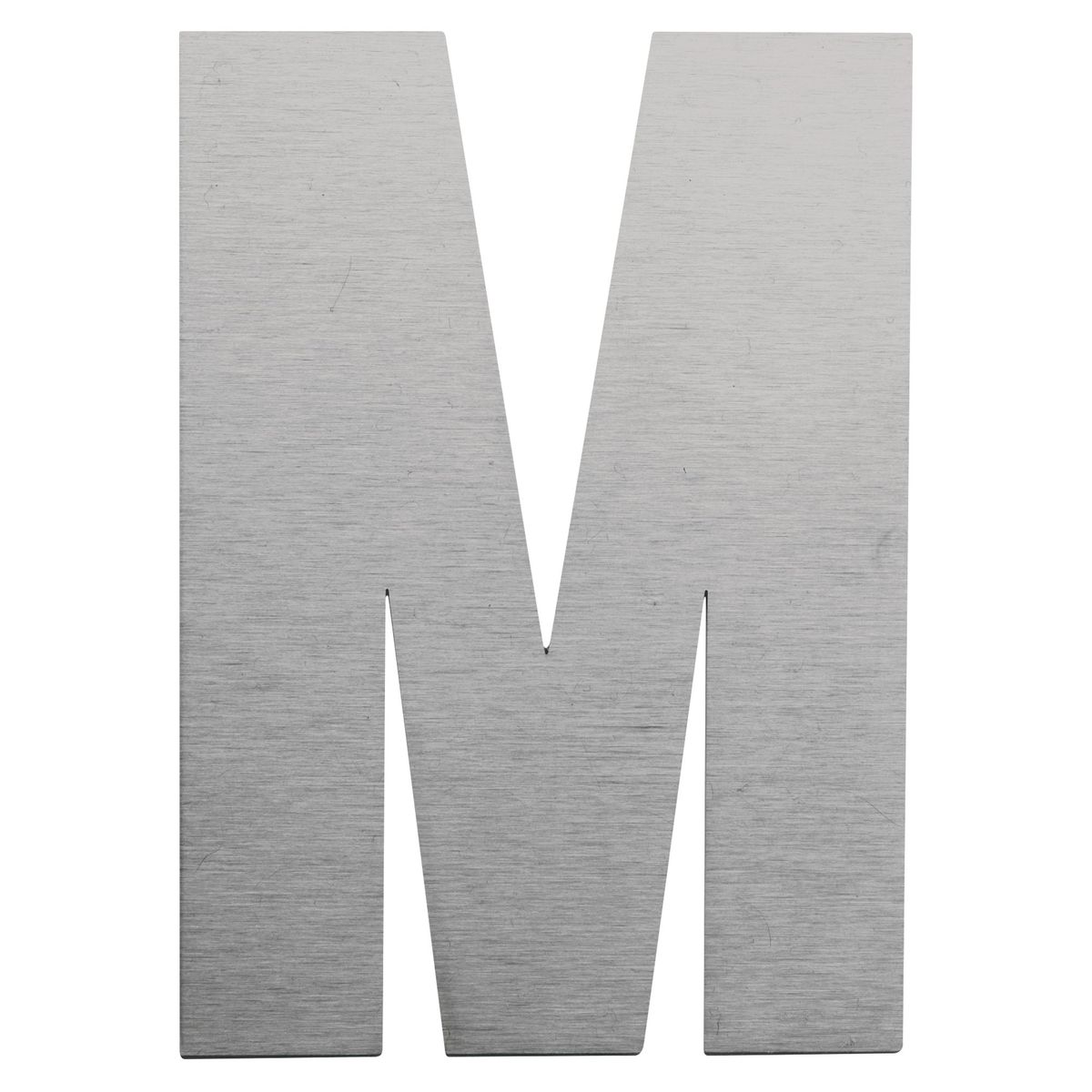 FIXSER - Letra M Acero Inoxidable