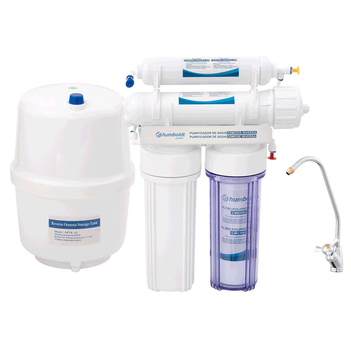 HUMBOLDT - Purificador de Agua Osmosis Inversa