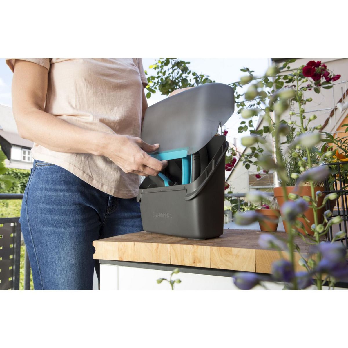 GARDENA - Set Box para Balcón 5 piezas