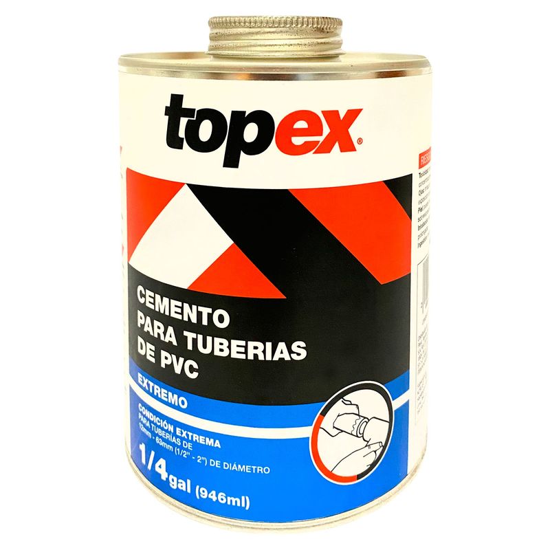 TOPEX - Pegamento para PVC Topex AZUL 32 oz
