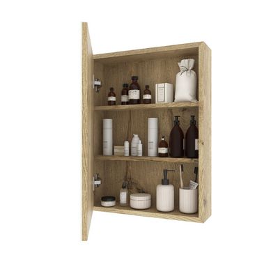 Espejo Repisa de Bao Marco Beige
