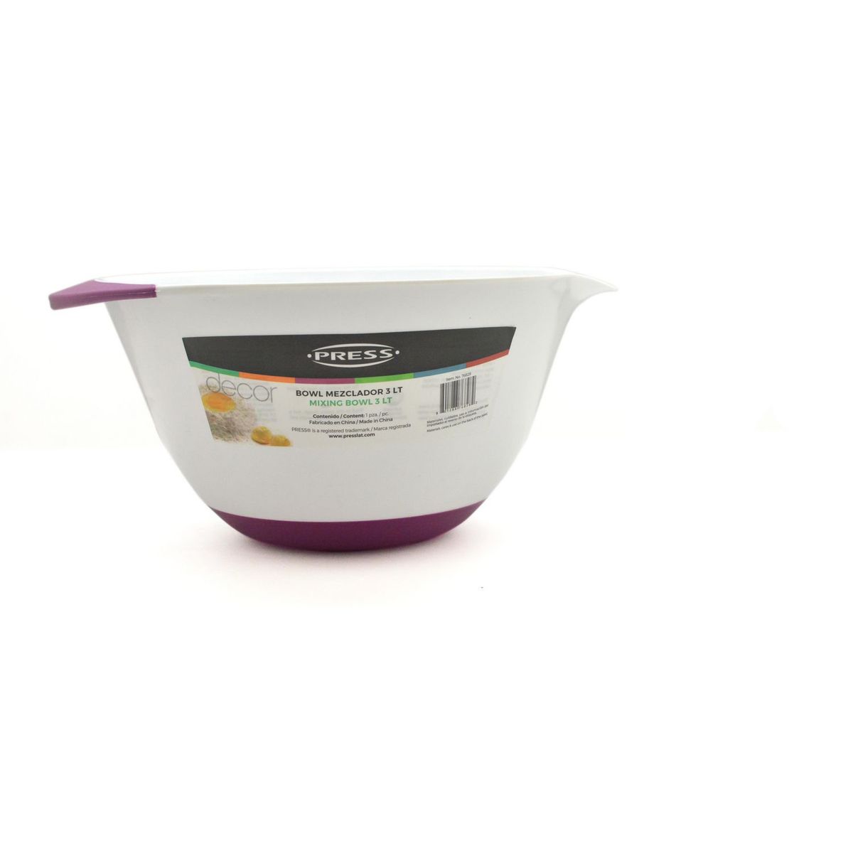  - Bowl Mezclador 3L Plástico