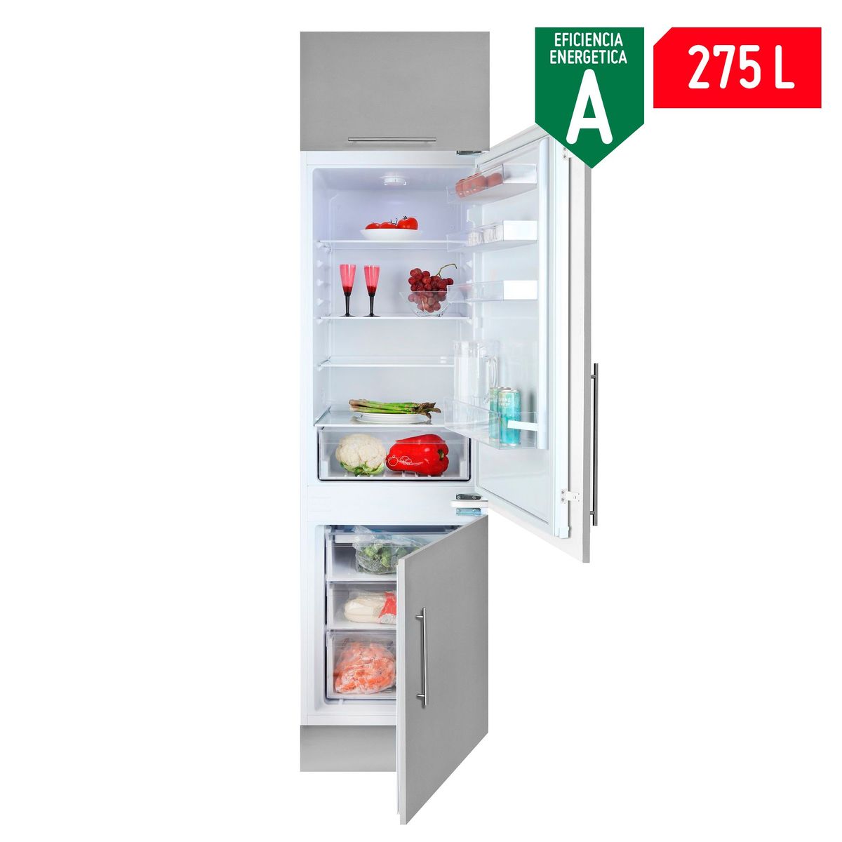 TEKA - Refrigeradora Teka 3 Puertas Ci3 330 Nf 275 L