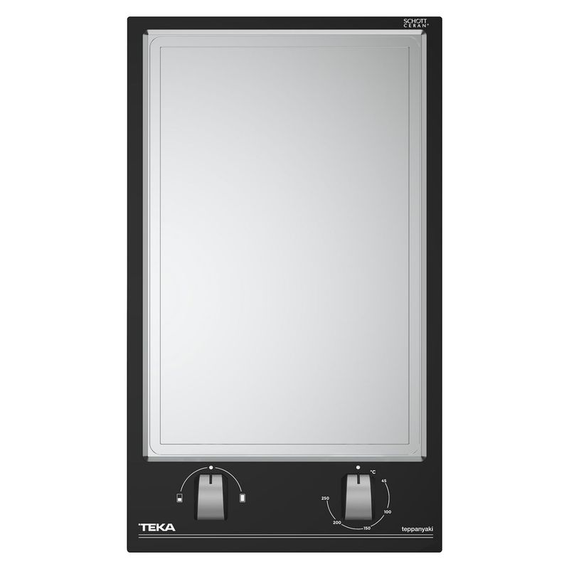 TEKA - Encimera Teka 2 Quemadores 30cm TEPPANYAKI YZC 32600 XFL BK Negro
