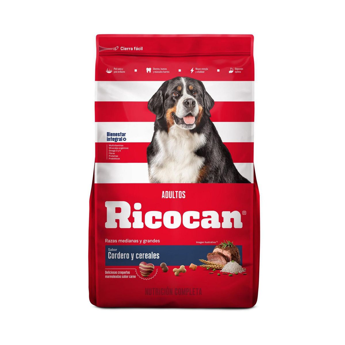 RICOCAN - Ricocan adultos 22kg de Cordero y cereales