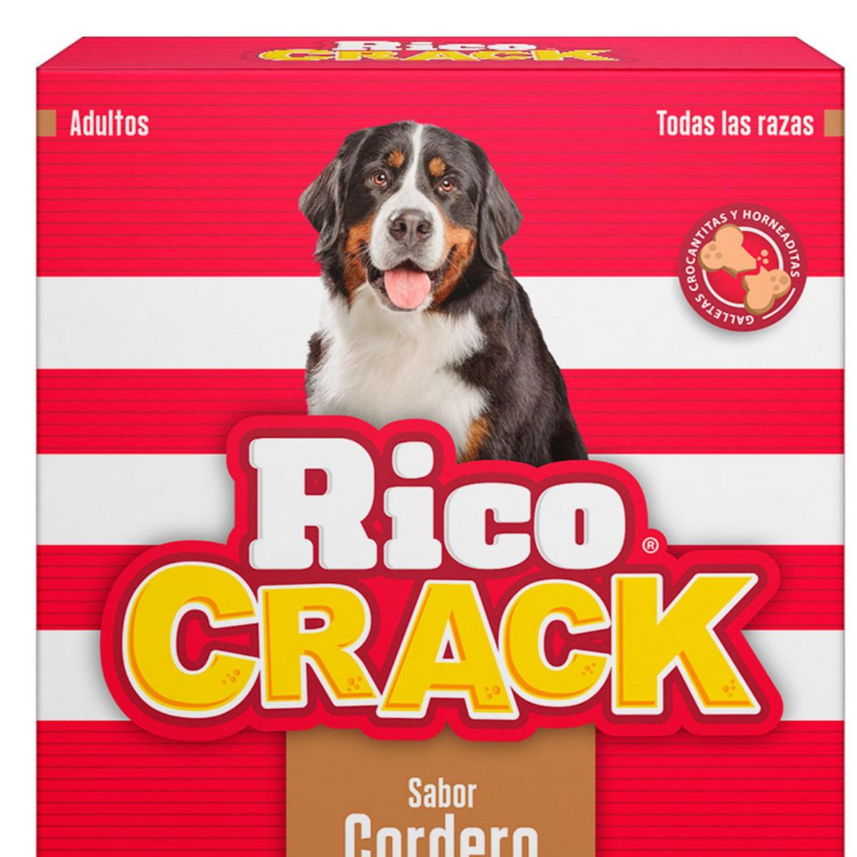 RICOCAN - Ricocan Adultos Galletas para Perros 500 gr Sabor Cordero