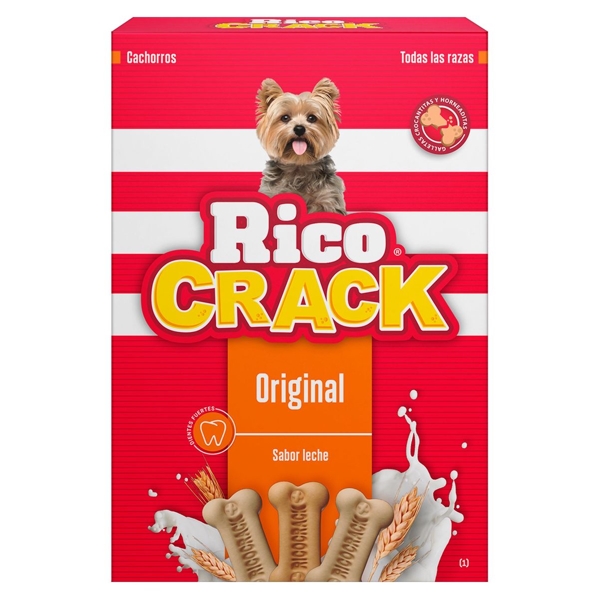 RICOCAN - Ricocan Cachorros Galletas Perros 200gr Sabor Original Leche
