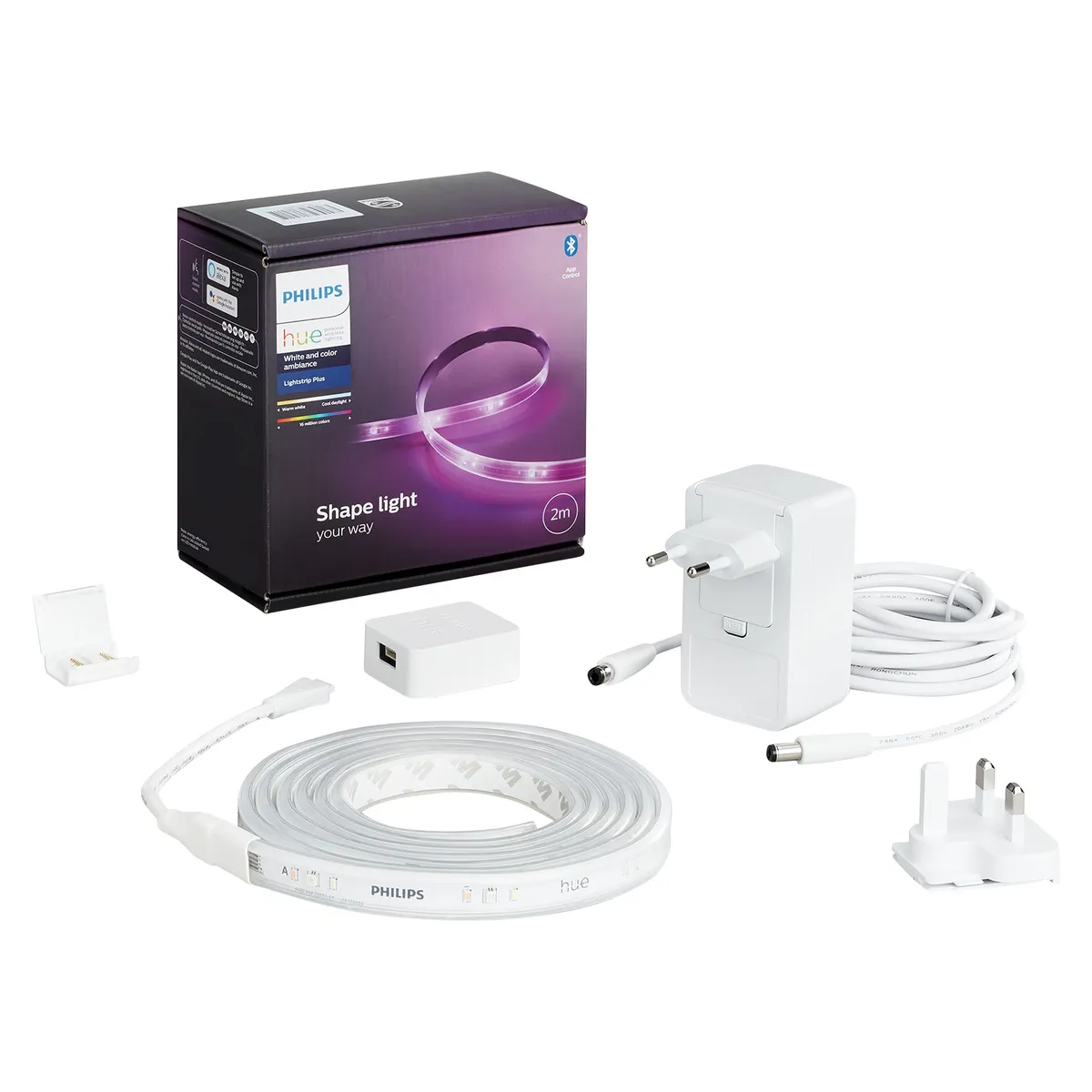 PHILIPS HUE - Tira Led Hue White and Color Bluetooth 2 Mt