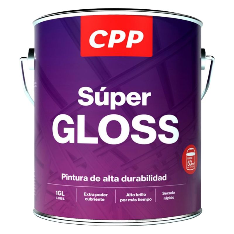 CPP - Pintura Gloss Cpp Negro 1GL