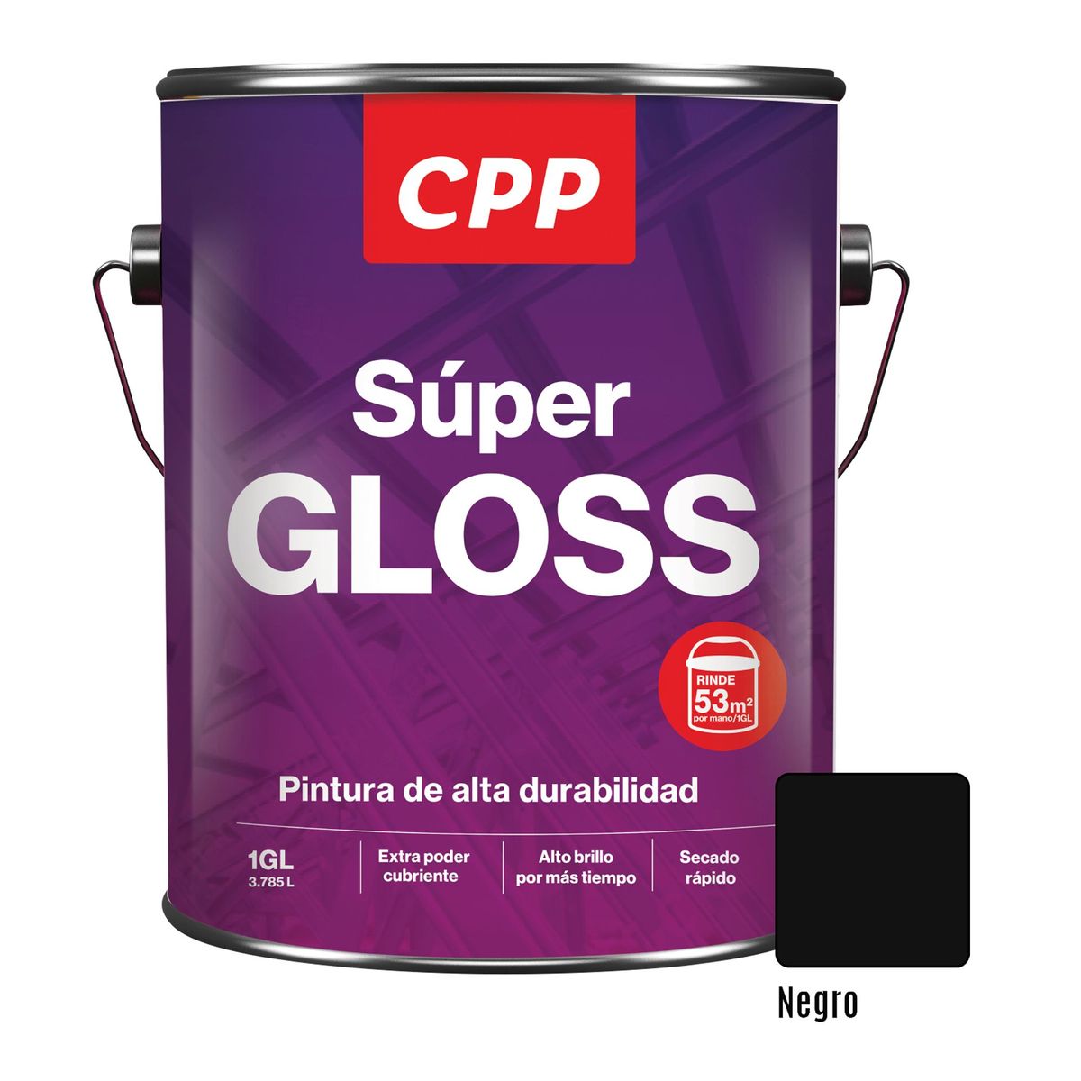 CPP - Super Gloss Negro 1GL