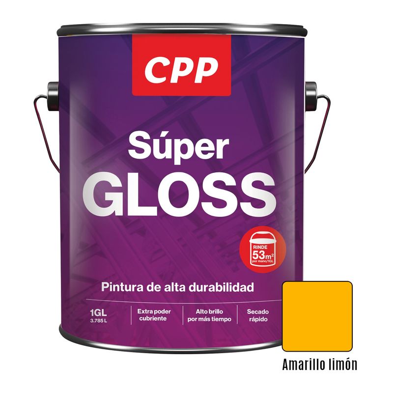 CPP - Pintura Gloss Cpp Amarillo Md 1GL
